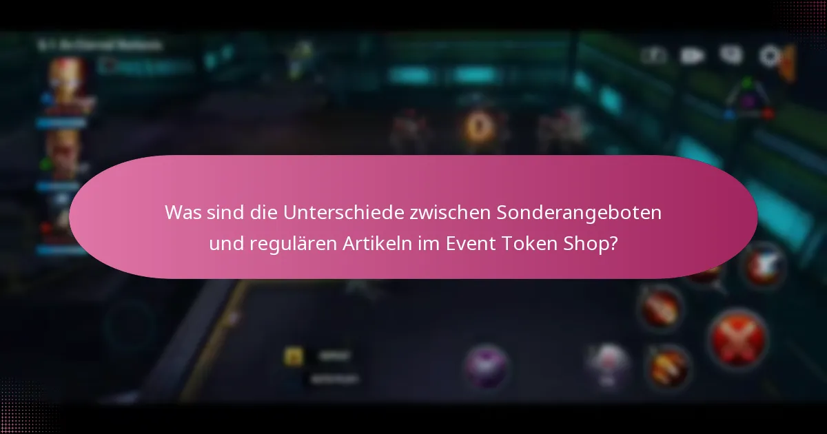 Wie bewerte ich den Wert von Sonderangeboten im Event Token Shop?