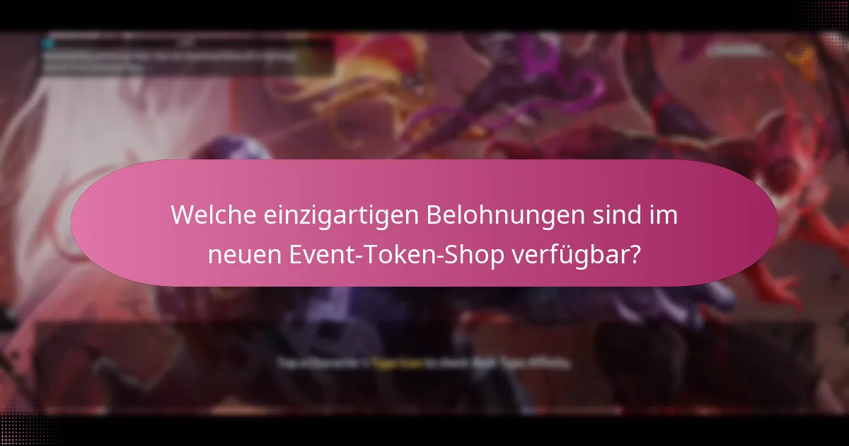 Wie können Spieler Event-Token für den Shop erhalten?